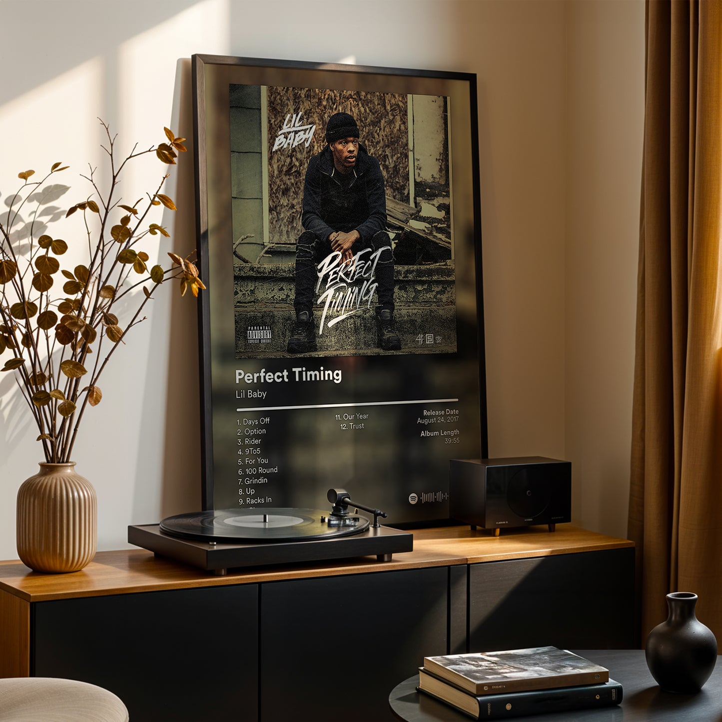 Lil Baby 'Perfect Timing' Album Poster