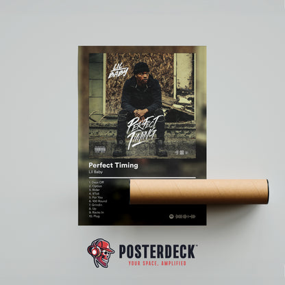 Lil Baby 'Perfect Timing' Album Poster