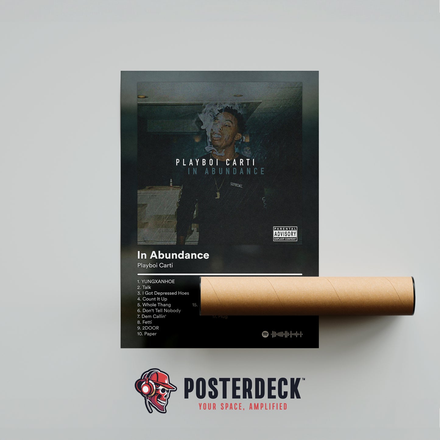 Playboi Carti 'In Abundance' Album Poster