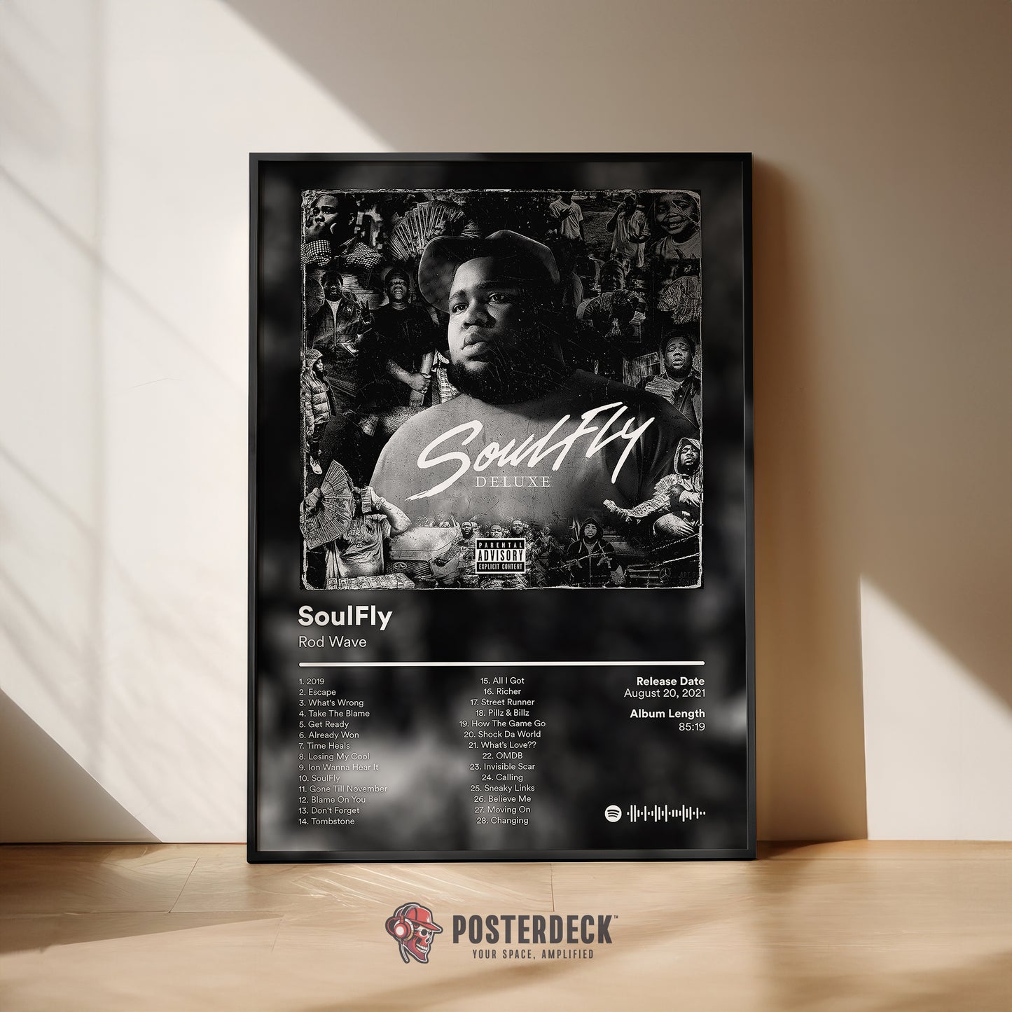Rod Wave 'SoulFly' (Deluxe) Album Poster