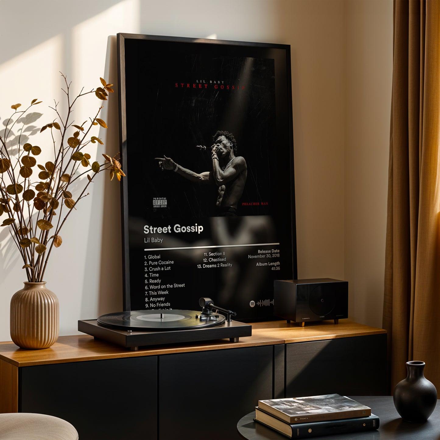 Lil Baby 'Street Gossip' Album Poster