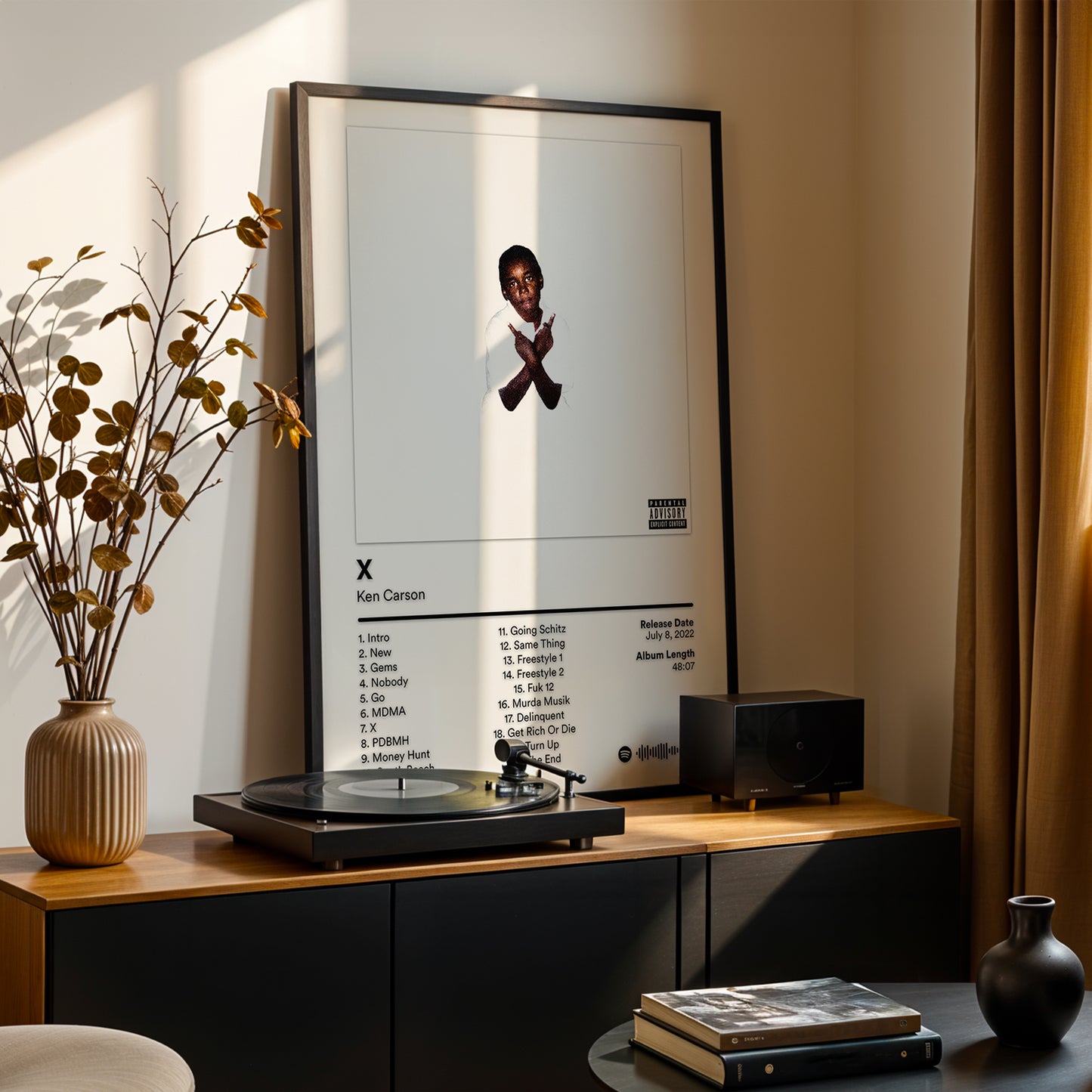 Ken Carson 'X' Album Poster