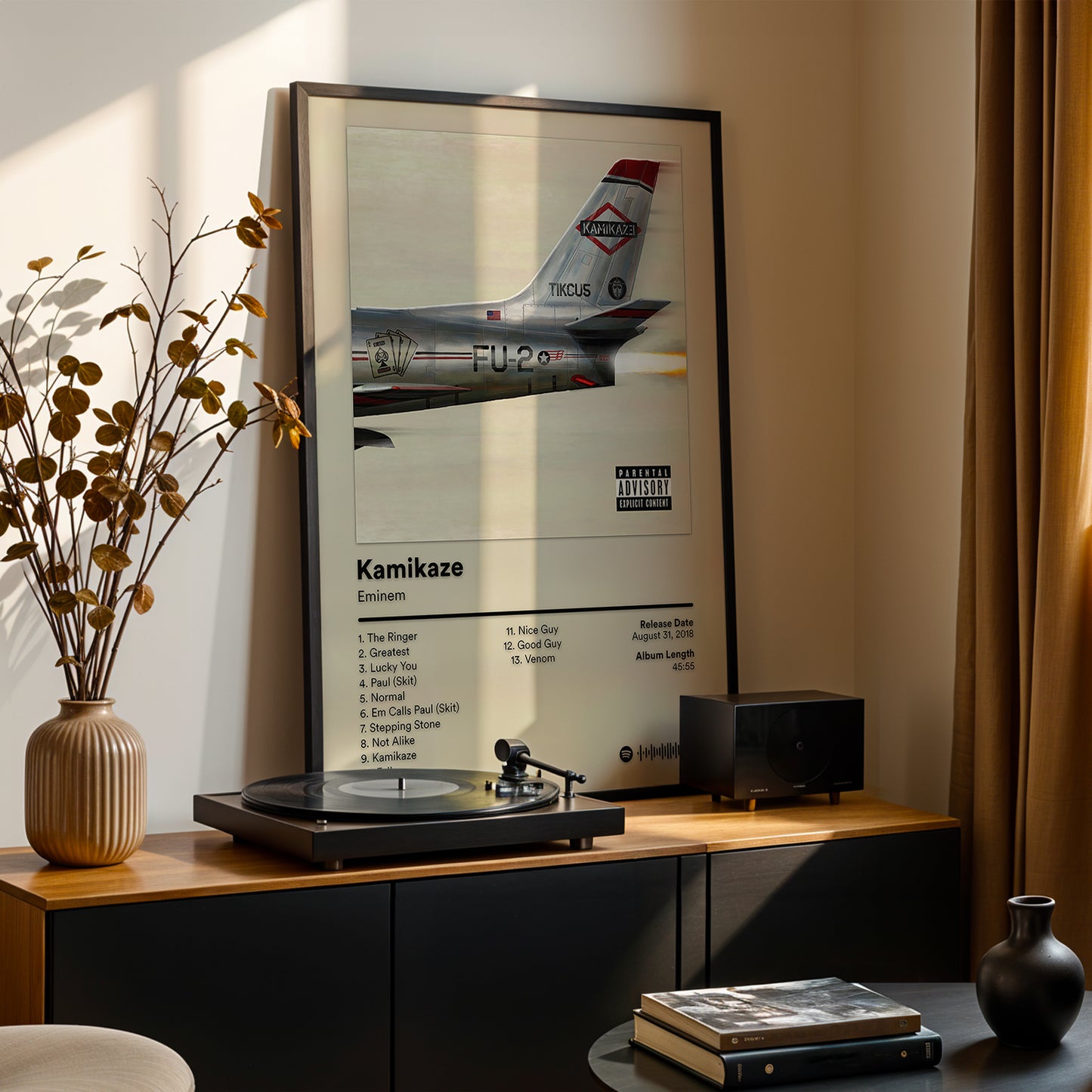 Eminem 'Kamikaze' Album Poster