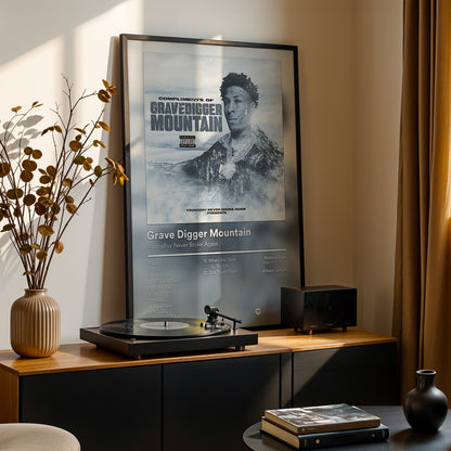 YoungBoy Never Broke Again 'Grave Digger Mountain' Album Poster