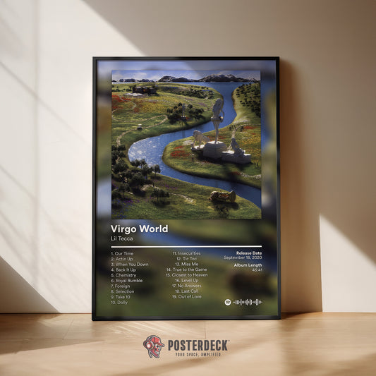 Lil Tecca 'Virgo World' Album Poster