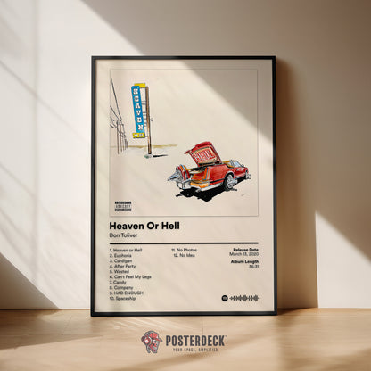 Don Toliver 'Heaven Or Hell' Album Poster