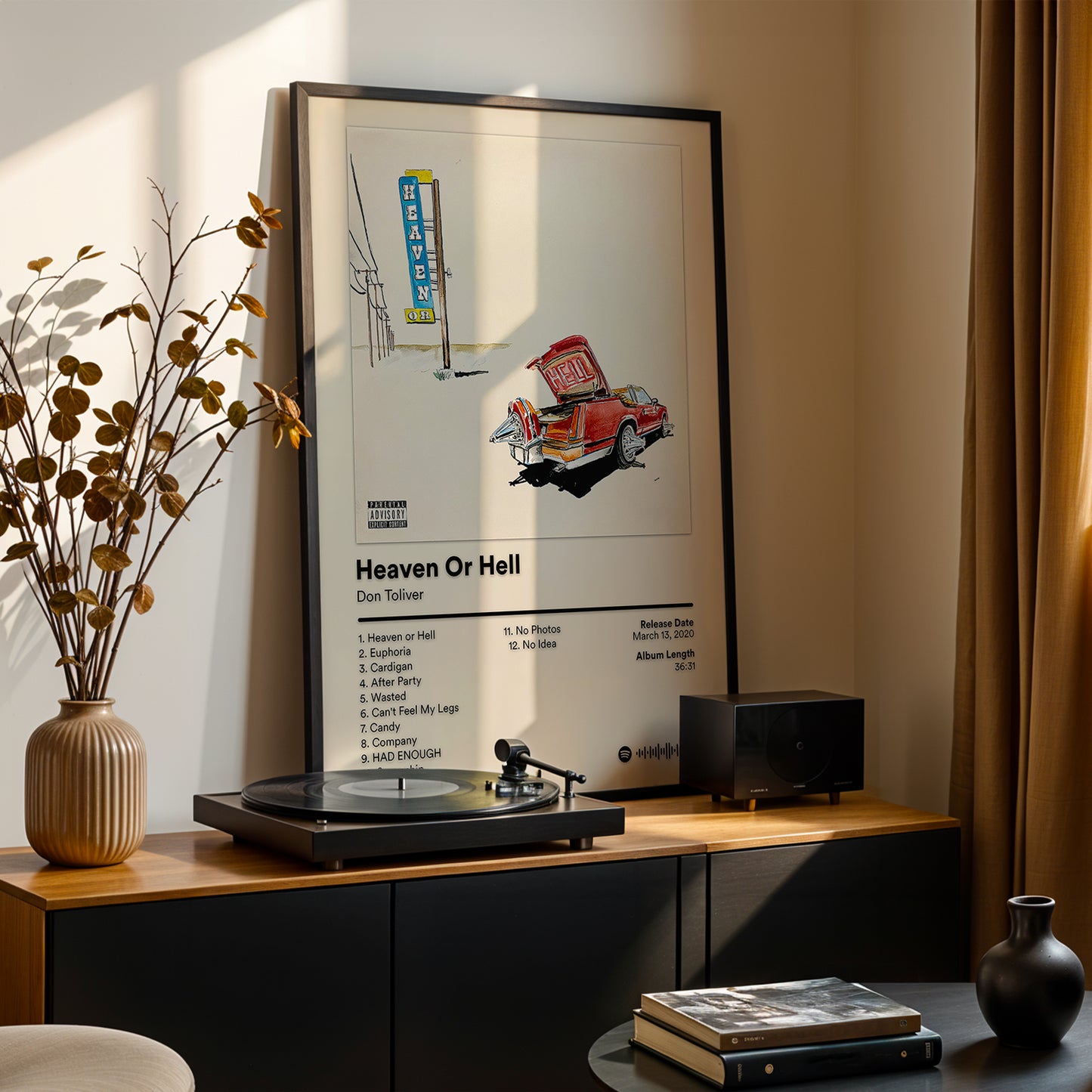 Don Toliver 'Heaven Or Hell' Album Poster