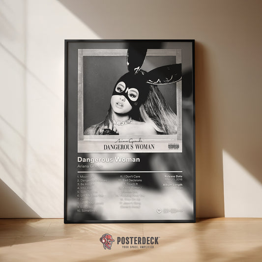Ariana Grande 'Dangerous Woman' Album Poster