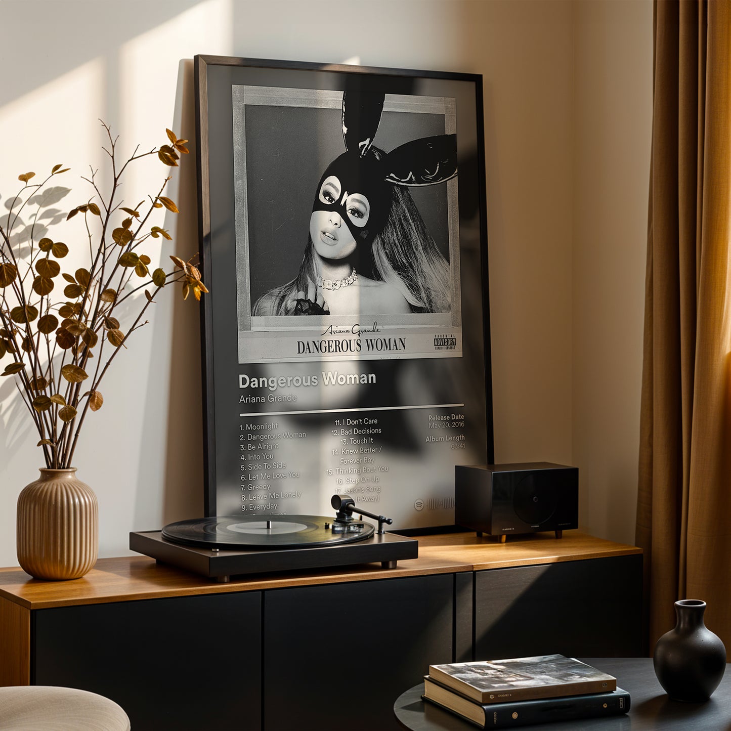 Ariana Grande 'Dangerous Woman' Album Poster