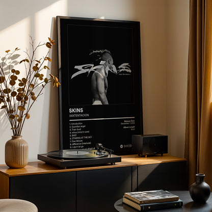 XXXTENTACION 'Skins' Album Poster