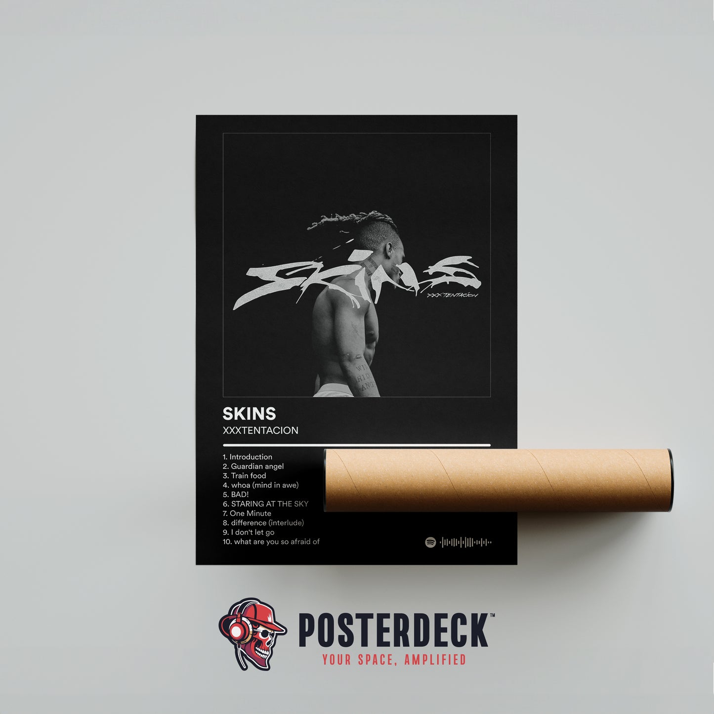 XXXTENTACION 'Skins' Album Poster