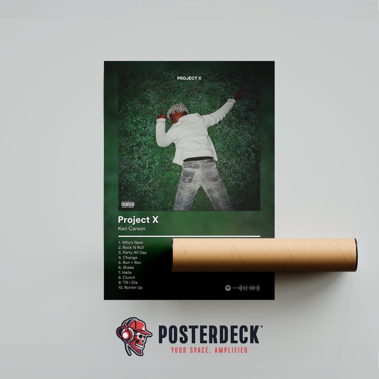 Ken Carson 'Project X' Album Poster