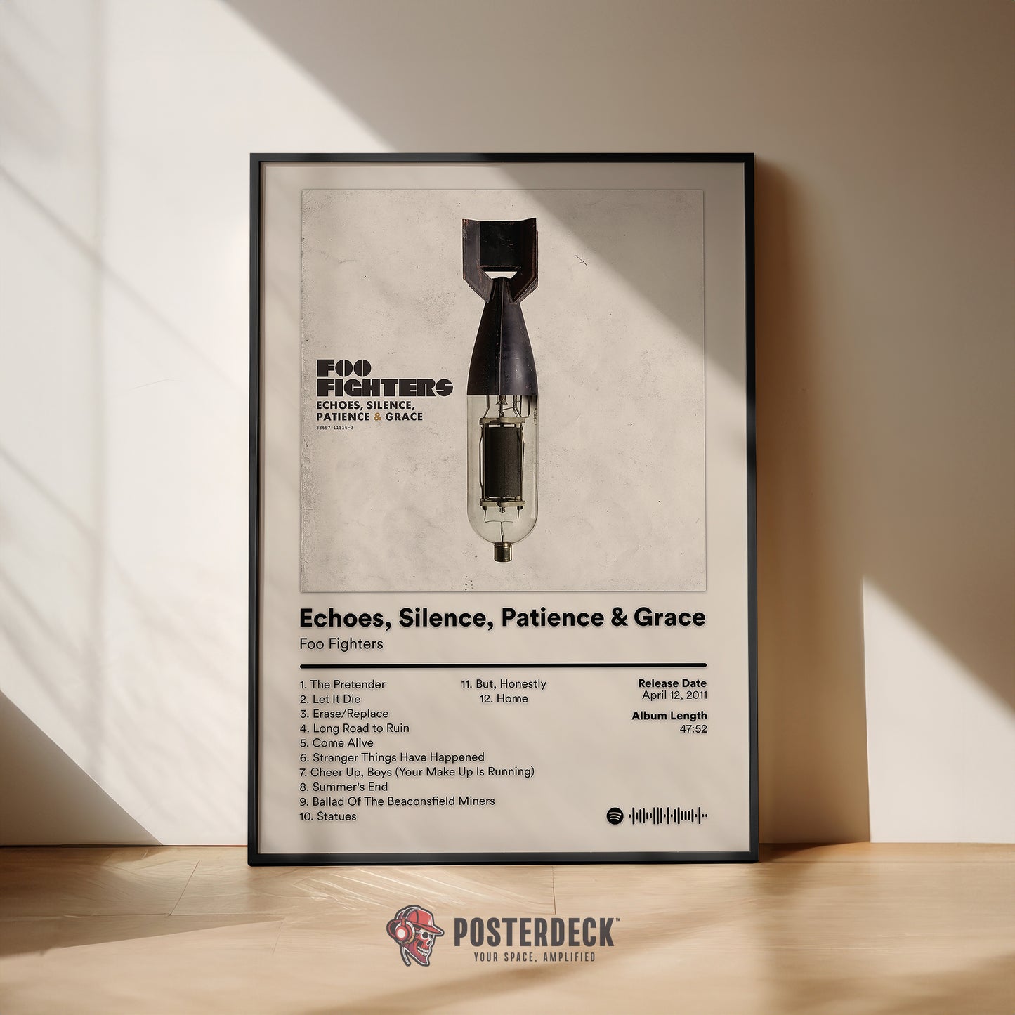 Foo Fighters 'Echoes, Silence, Patience & Grace' Album Poster