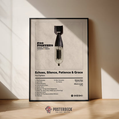 Foo Fighters 'Echoes, Silence, Patience & Grace' Album Poster