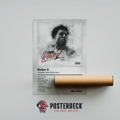 YoungBoy Never Broke Again 'Realer 2' Album Poster