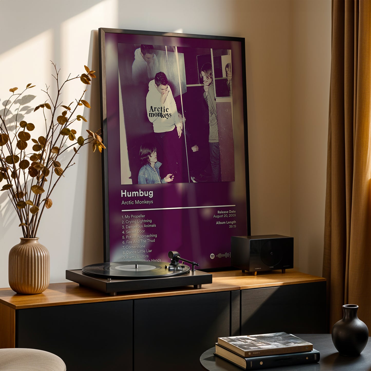 Arctic Monkeys 'Humbug' Album Poster