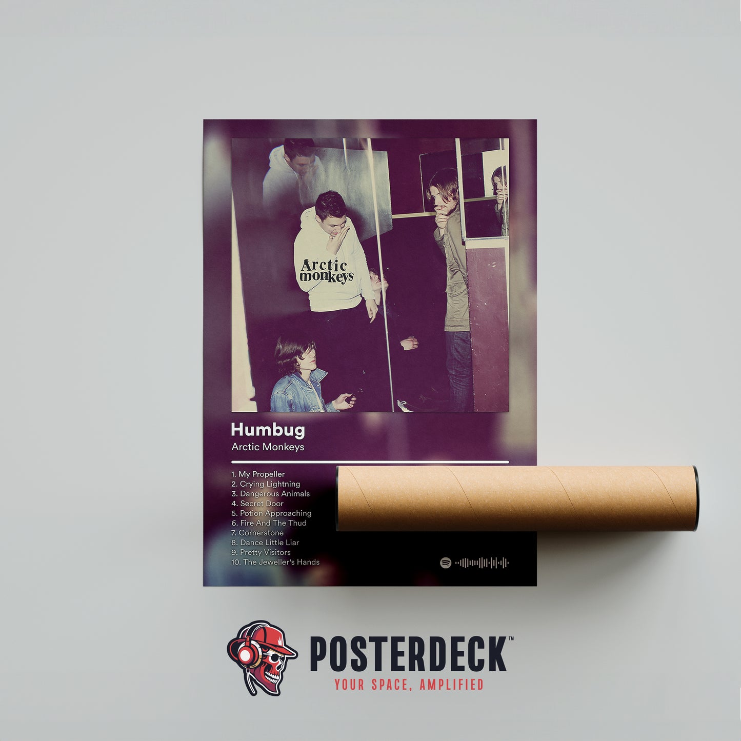 Arctic Monkeys 'Humbug' Album Poster