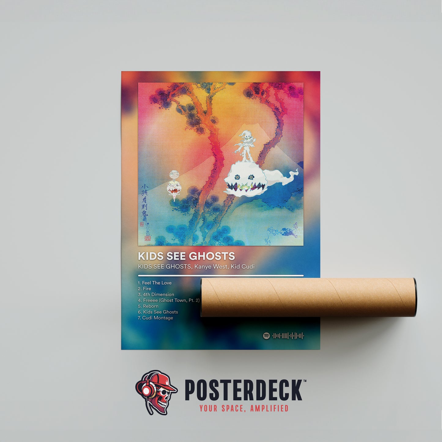 Kanye West 'Kids See Ghosts' Album Poster