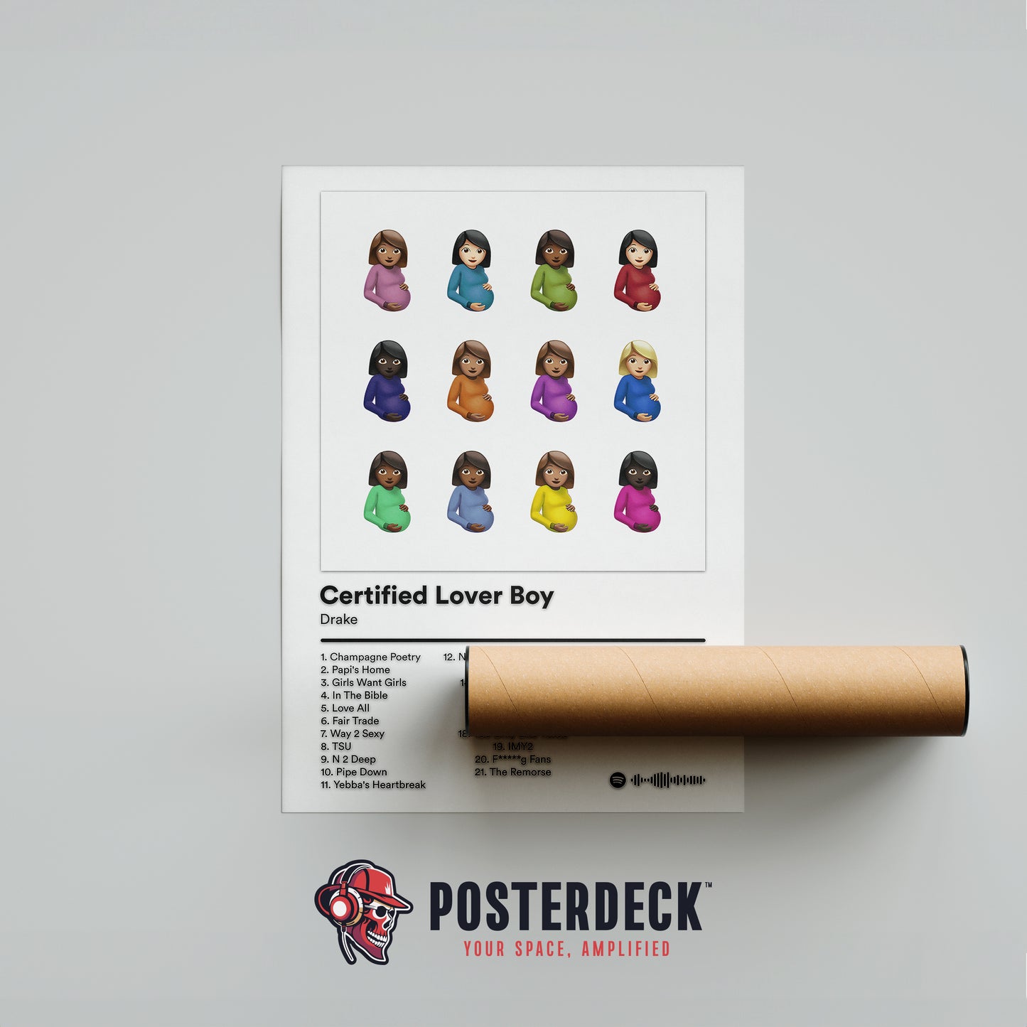 Drake 'Certified Lover Boy' Album Poster