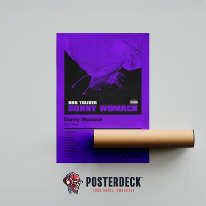 Don Toliver 'Donny Womack' Album Poster