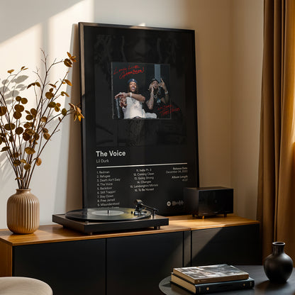 Lil Durk 'The Voice' Album Poster
