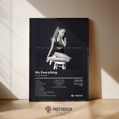 Ariana Grande 'My Everything' Album Poster