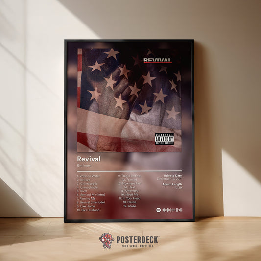 Eminem 'Revival' Album Poster