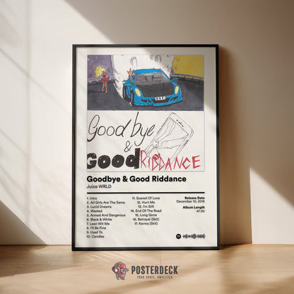 Juice WRLD 'Goodbye And Good Riddance' Album Poster