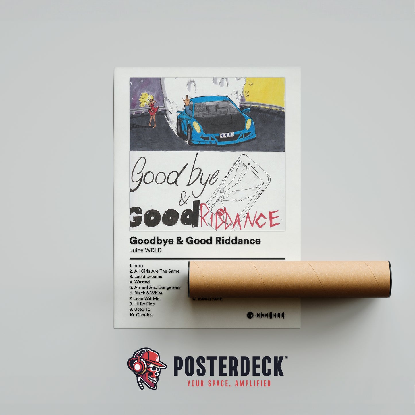 Juice WRLD 'Goodbye And Good Riddance' Album Poster