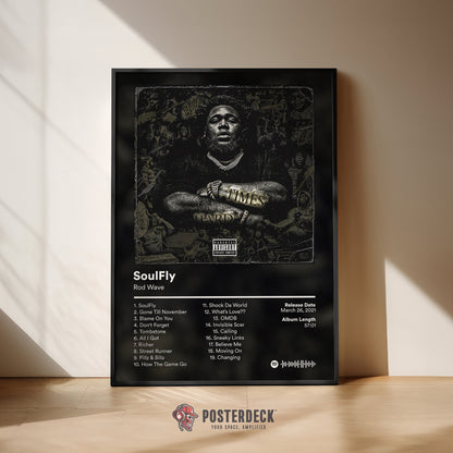 Rod Wave 'SoulFly' Album Poster