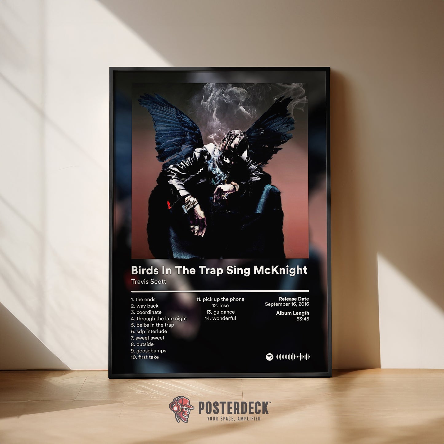 Travis Scott 'Birds In The Trap Sing McKnight' Album Poster