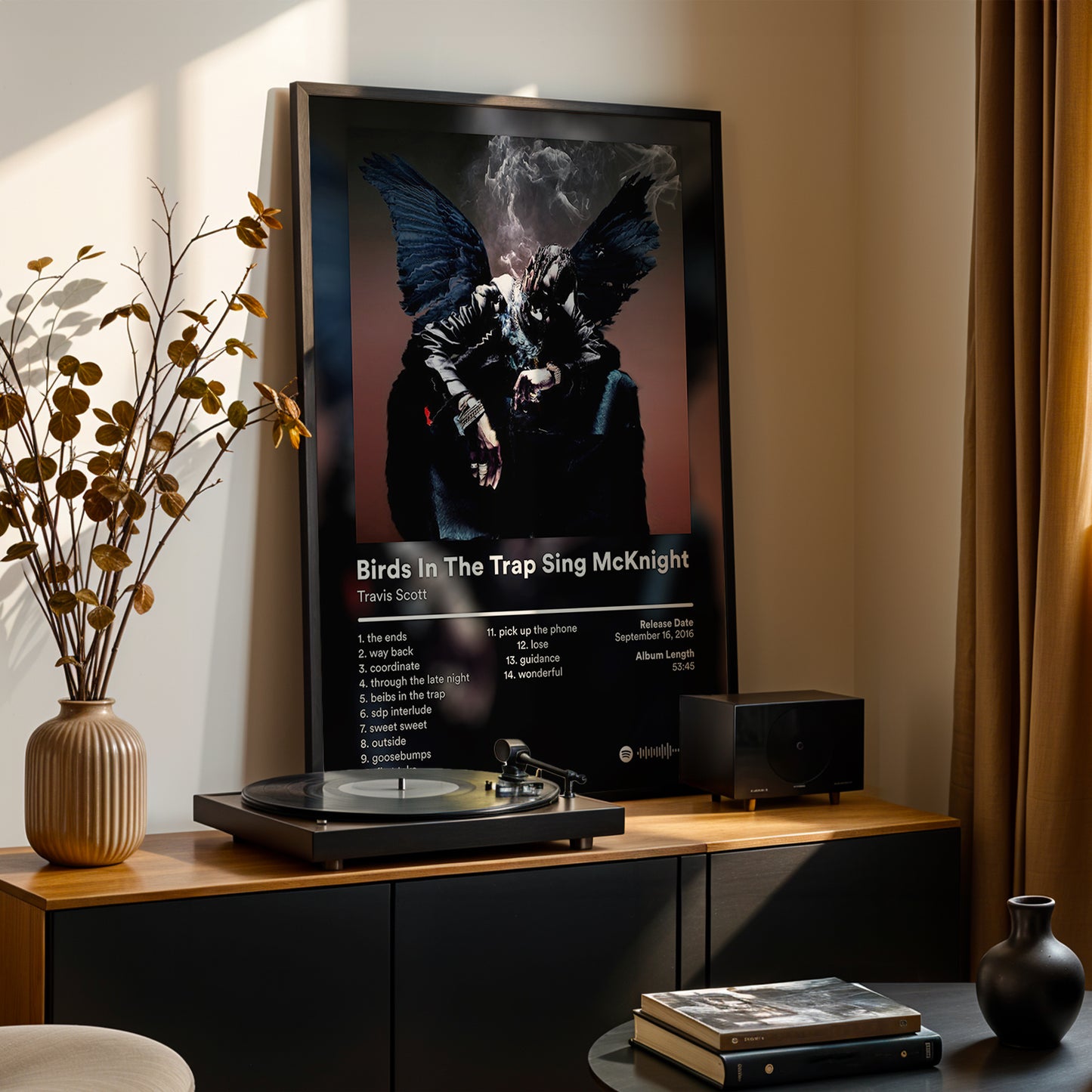 Travis Scott 'Birds In The Trap Sing McKnight' Album Poster