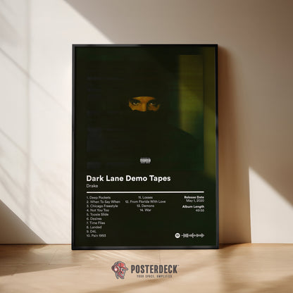 Drake 'Dark Lane Demo Tapes' Album Poster