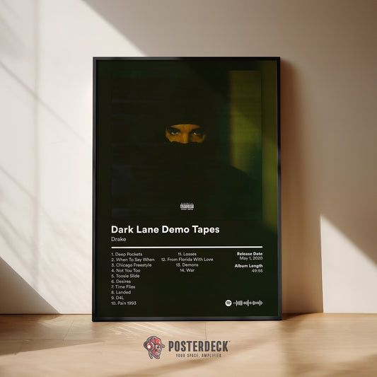 Drake 'Dark Lane Demo Tapes' Album Poster