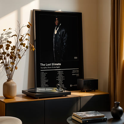 YoungBoy Never Broke Again 'The Last Slimeto' Album Poster