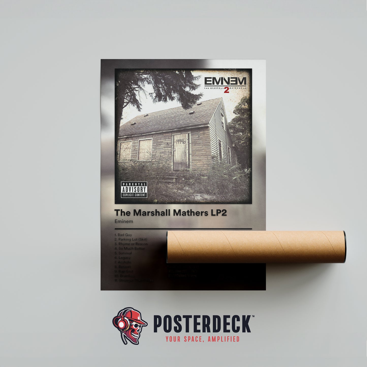 Eminem 'The Marshall Mathers LP2' Album Poster