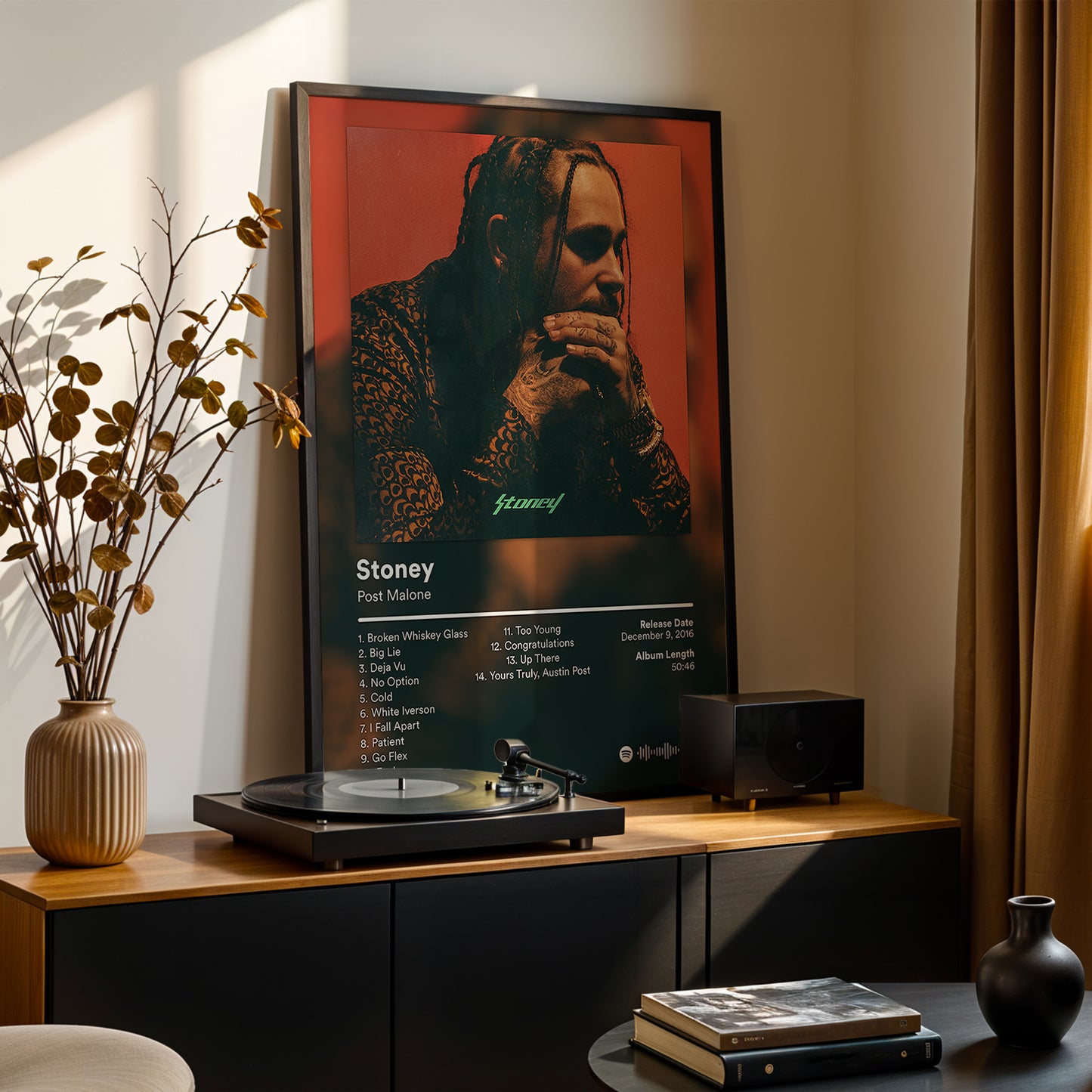 Post Malone 'Stoney' Album Poster