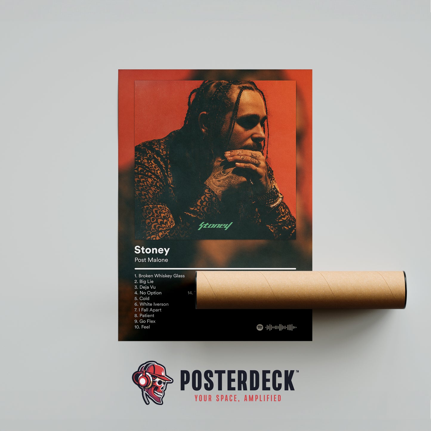 Post Malone 'Stoney' Album Poster