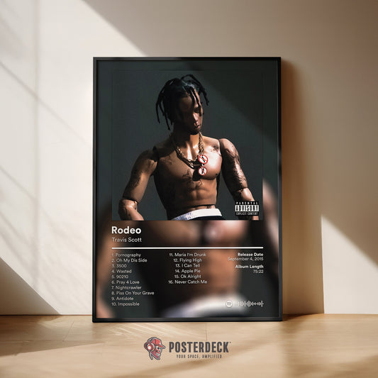 Travis Scott 'Rodeo' Album Poster