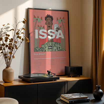 21 Savage 'Issa Album' Album Poster