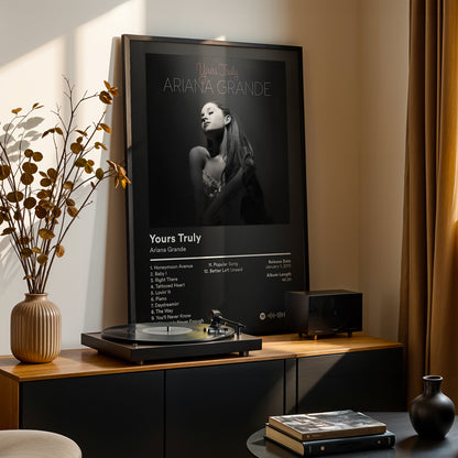 Ariana Grande 'Yours Truly' Album Poster