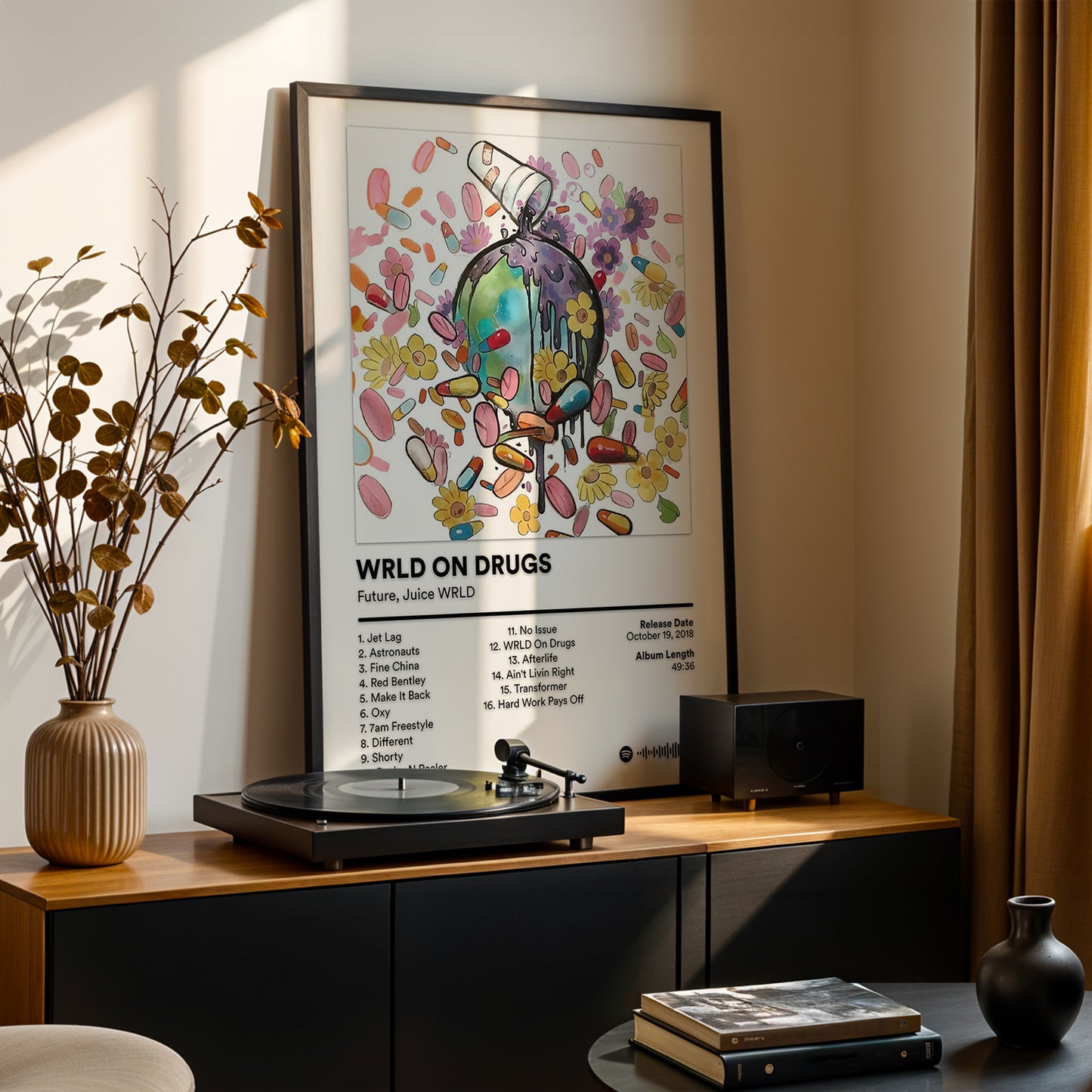 Juice WRLD 'WRLD ON DRUGS' Album Poster