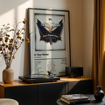 Foo Fighters 'In Your Honour' Album Poster