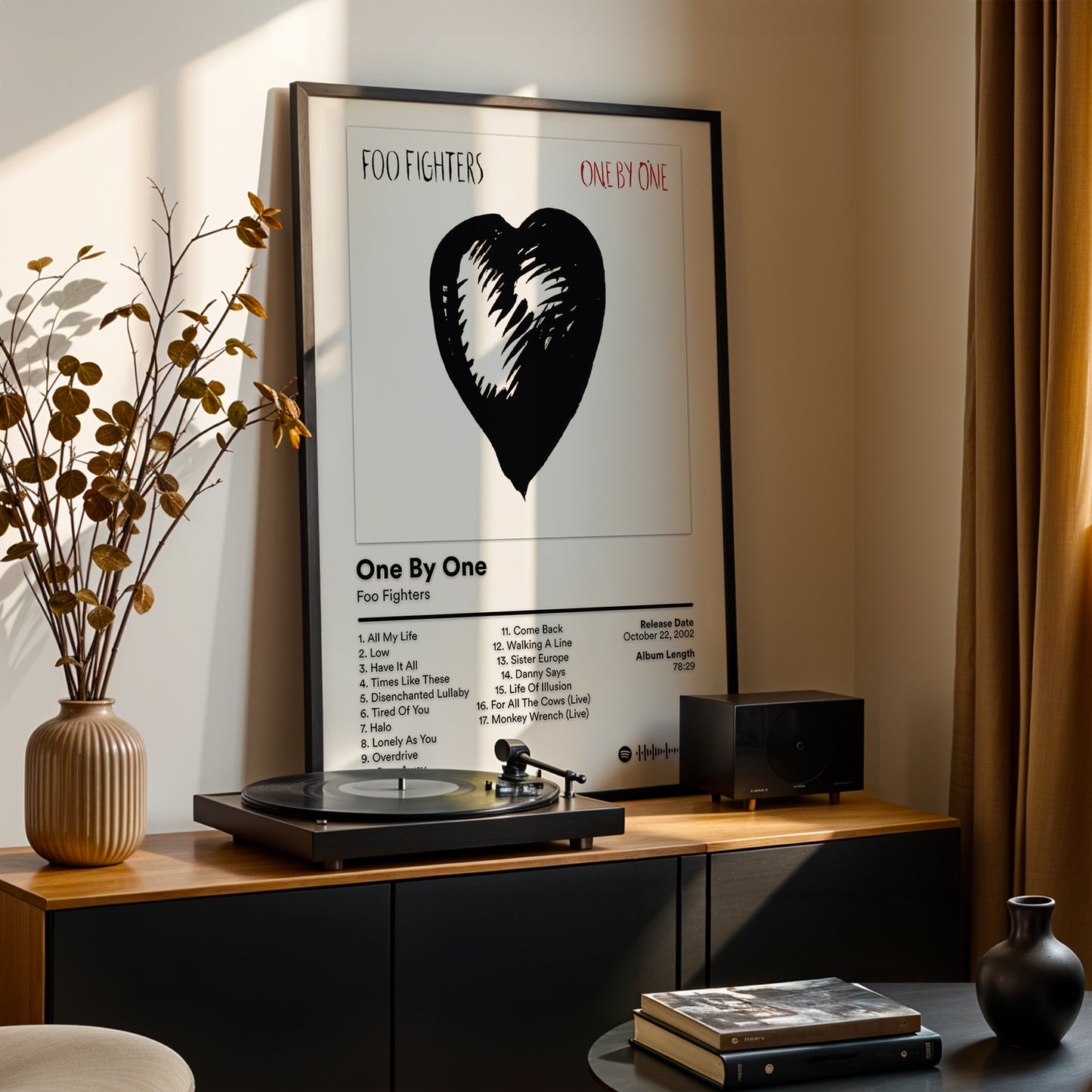 Foo Fighters 'One By One' Album Poster