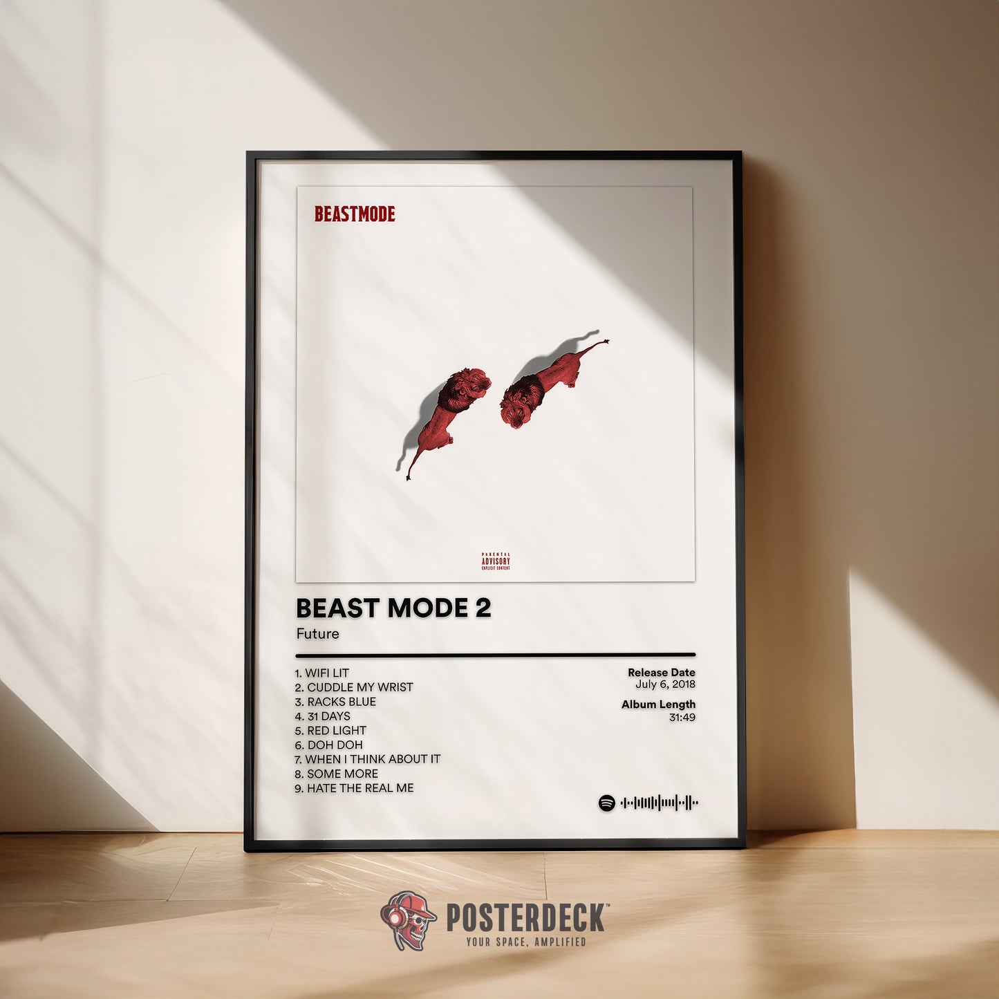 Future 'Beast Mode 2' Album Poster