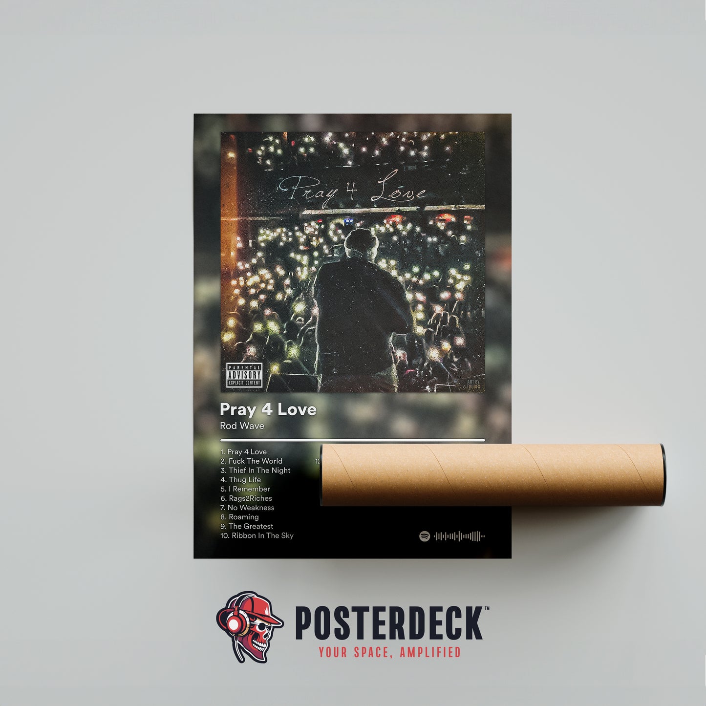 Rod Wave 'Pray 4 Love' Album Poster