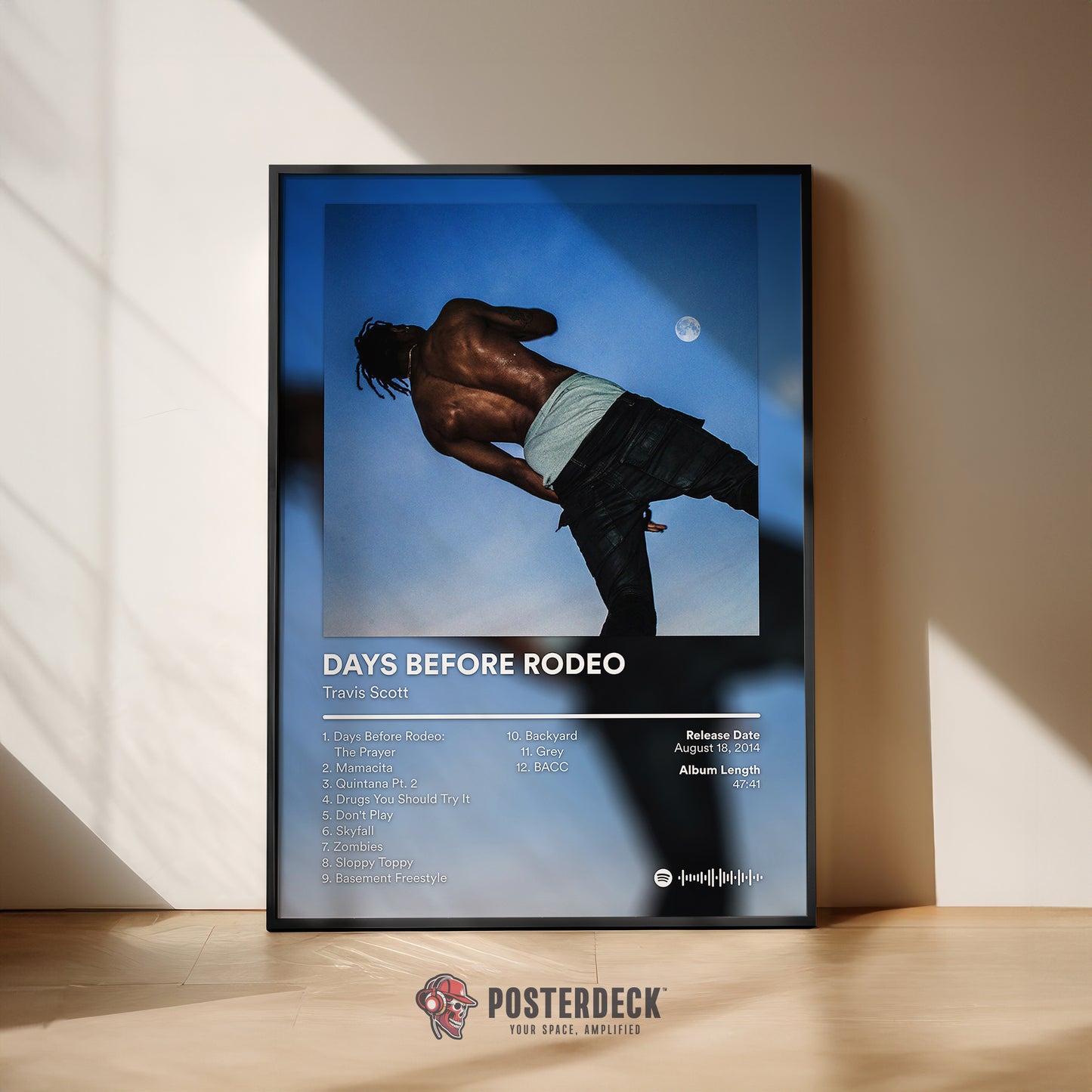 Travis Scott 'Days Before Rodeo' Album Poster