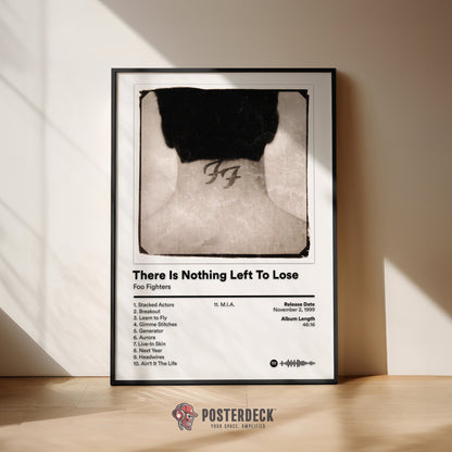 Foo Fighters 'There Is Nothing Left To Lose' Album Poster