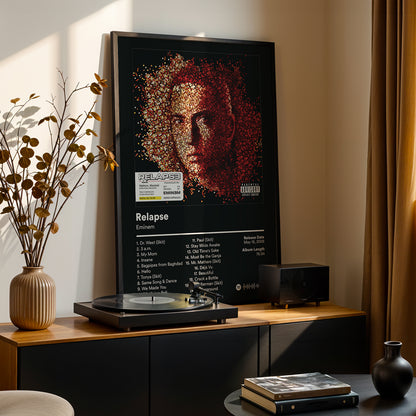 Eminem 'Relapse' Album Poster