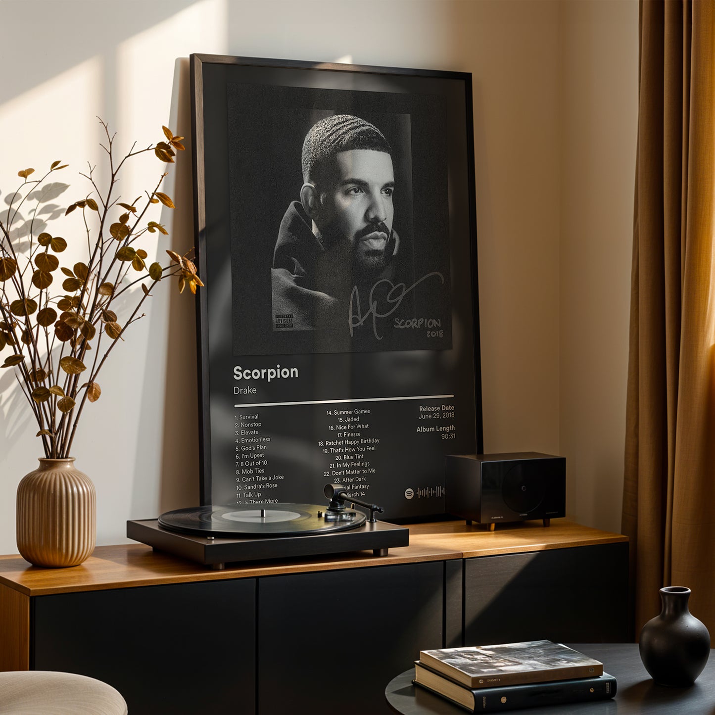 Drake 'Scorpion' Album Poster